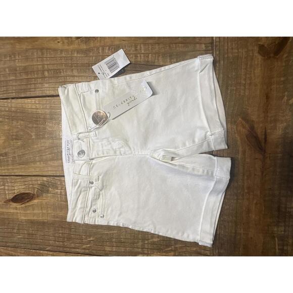 Other - New with tags Celebrity Pink Girls White Denim Shorts Size 8